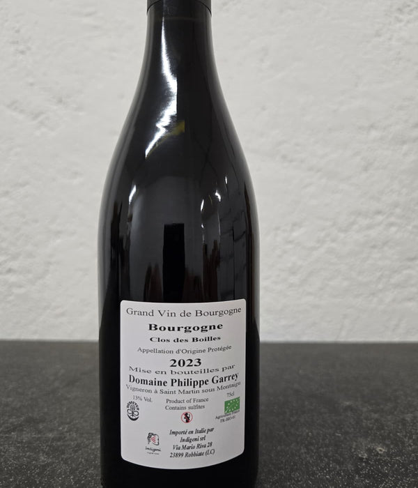 Bourgogne Rouge "Clos de Boilles"